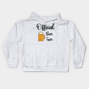 Official Beer Taster Kids Hoodie